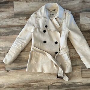 Coach Trench Coat with Belt
